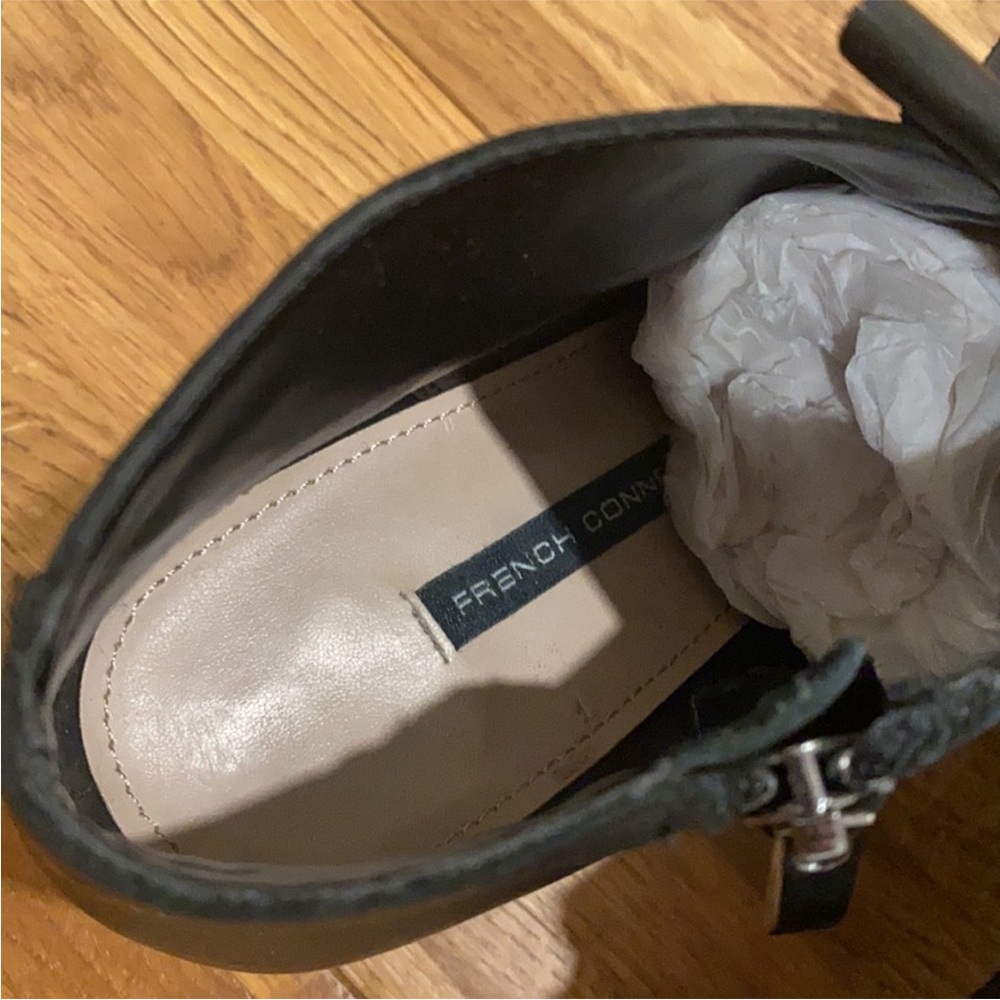 French Connection Booties Sz 37 / 7 - Picture 4 of 8